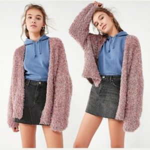 Fluffy cardigan